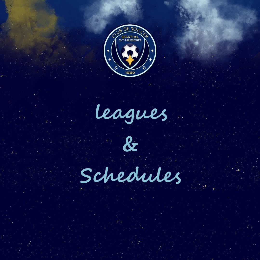 Ligues and schedules